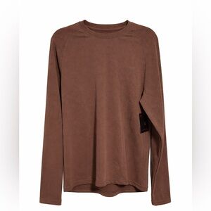 NWT- Men’s Spyder Brown Long Sleeve Shirt. Size M